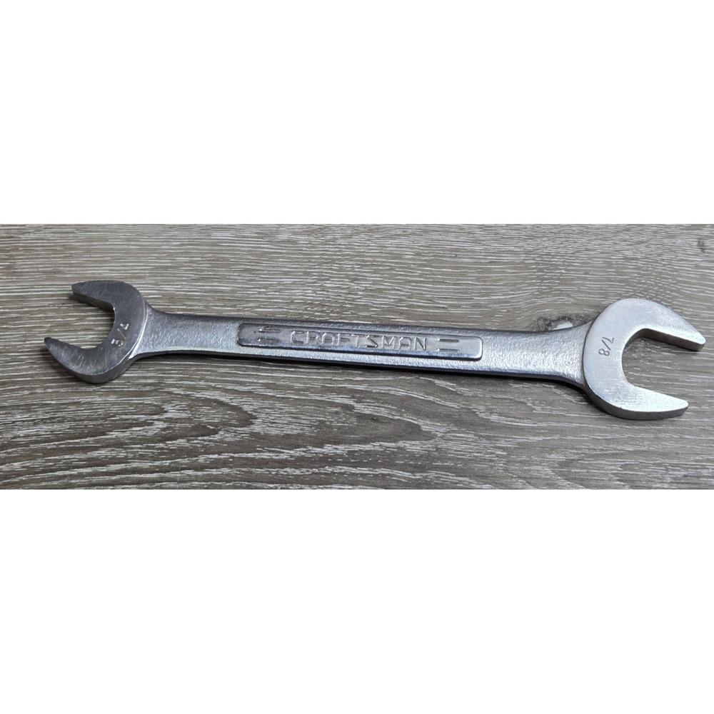 Vintage Craftsman 44584 -VV- Open End Wrench 3/4" x 7/8" USA Made - Picture 3 of 4
